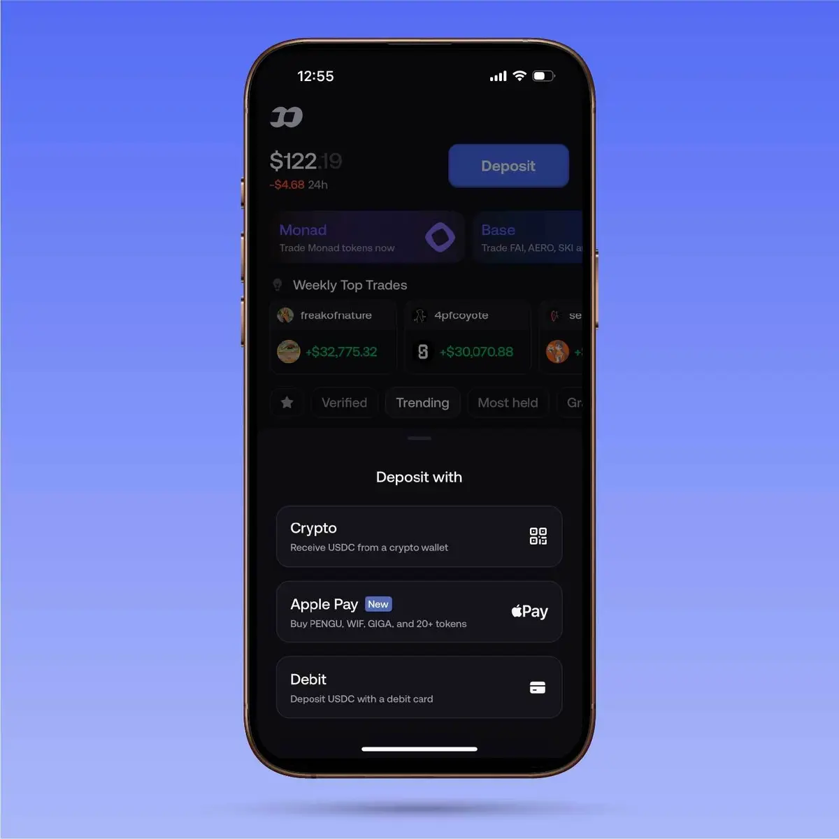 Fomo Search Interface