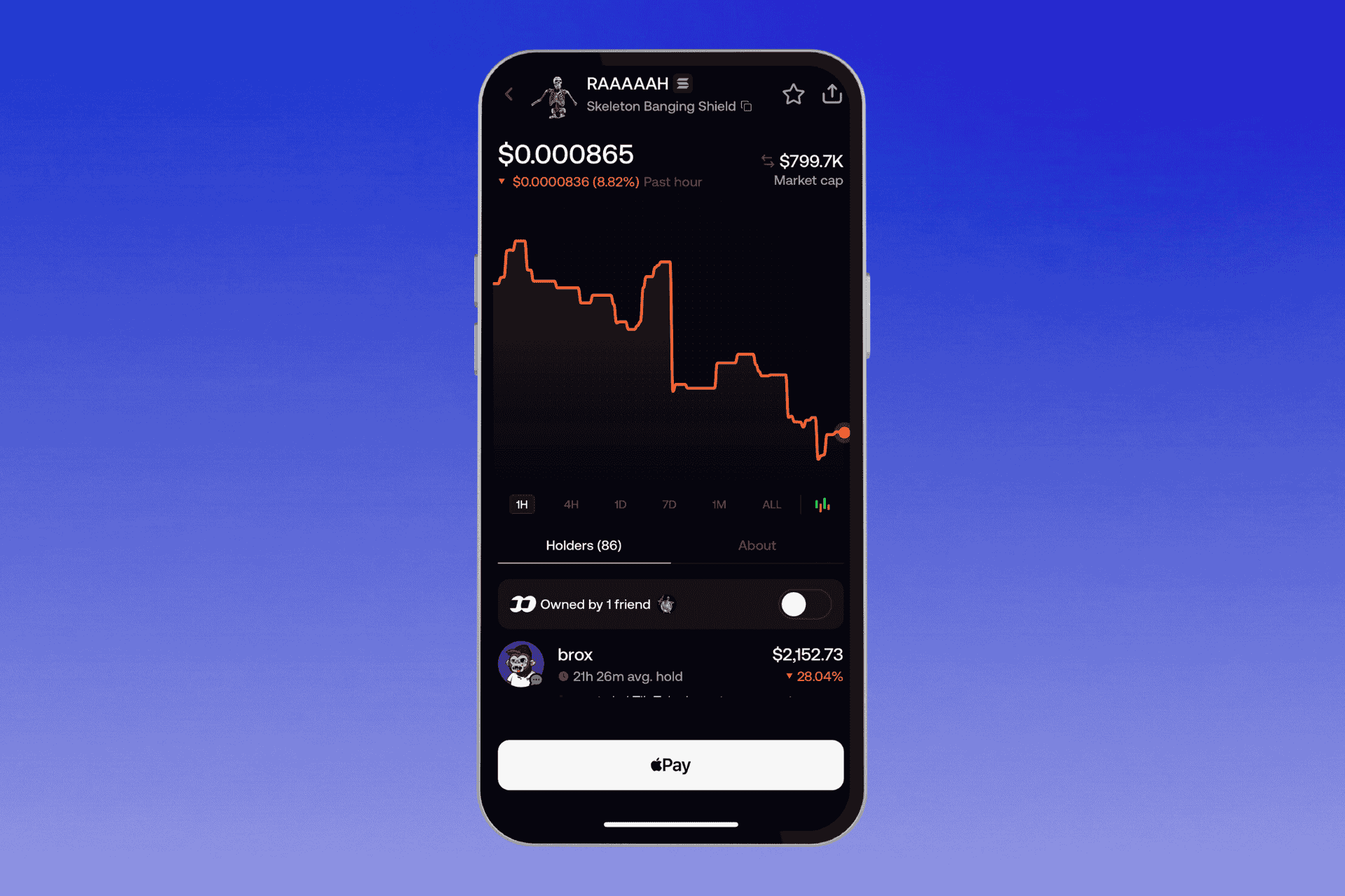 Fomo Search Interface
