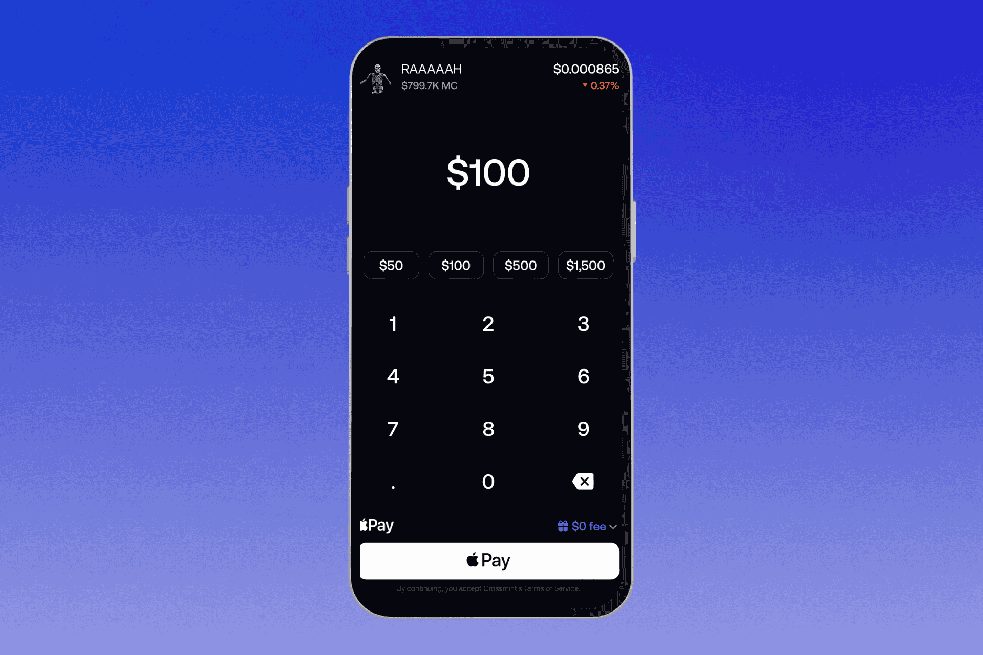 Fomo Search Interface